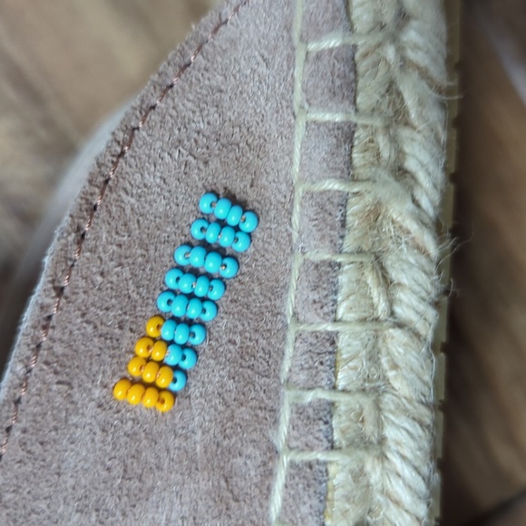 Ubuntu Handmade Suede Slip On Shoe 9.5 W - Picture 8 of 9